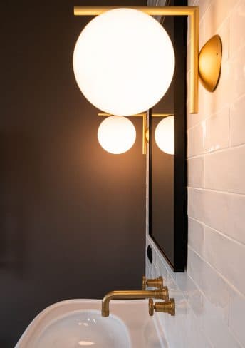 Spine Lounge Sessel von Fredericia in der Suite Zwei