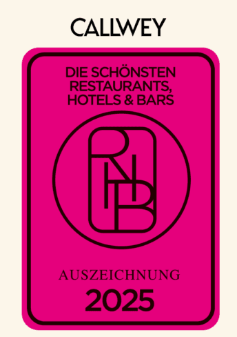 Auszeichnung bei dem Award „Die schönsten Restaurants, Hotels und Bars 2025“
